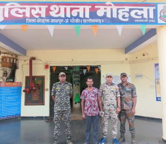 मोहला: मॉ दुर्गा पर आपत्ति जनक टिप्पणी पोस्ट करने वाला आरोपी नरेंद्र मांडवी को किया गया गिरफ्तार…