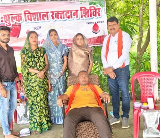 राजनांदगांव:रक्तदान जीवन को बचाने का साधन ही नहीं बल्कि संवेदनशीलता, सेवा और समर्पण का प्रतीक…
