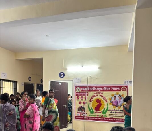 मोहला:स्वस्थ नारी सशक्त परिवार अभियान के तहत गर्भवती महिलाओं की जांच…