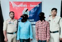 राजनांदगांव : चिखली पुलिस की कार्रवाई , दो बदमाश गिरफ्तार…