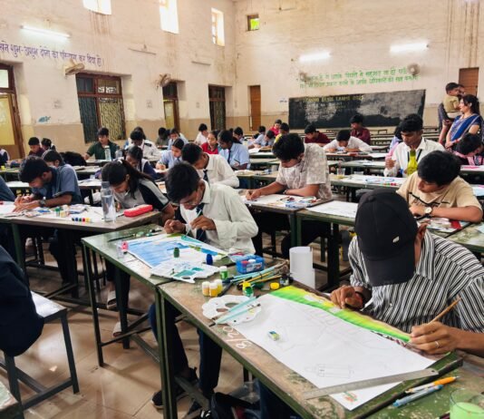 राजनांदगांव:सेवा पखवाड़ा में बच्चों ने दिखाया भारत का भविष्य – भाजपा उत्तर मंडल की चित्रकला प्रतियोगिता…