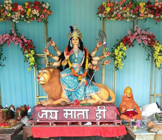 राजनांदगांव:नवरात्रि पर्व शक्ति की भक्ति में डूबे ग्रामीण जन, आस्था लगातार जारी…