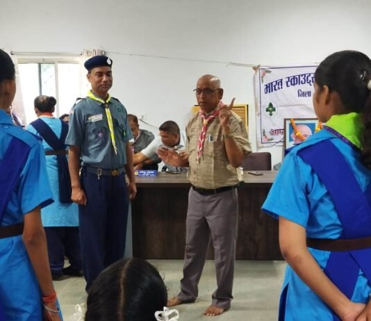 राजनांदगांव : राष्ट्रपिता महात्मा गांधी जयंती पर स्काउट्स-गाइड्स रोवर रेंजर्स द्वारा चलाया गया स्वच्छता अभियान…