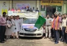 राजनांदगांव: प्रधानमंत्री कौशल केंद्र की कौशल विकास यात्रा का शुभारंभ, चेयरमैन शैंकी बग्गा ने दिखाई हरी झंडी…