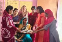 राजनांदगांव : पोषण माह अंतर्गत कन्या भोज आयोजित कर पौष्टिक आहार के महत्व के संबंध में दी गई जानकारी…