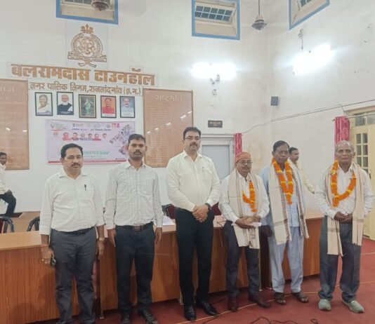 राजनांदगांव : निगम के 3 कर्मचारी सेवानिवृत्त, आयुक्त की उपस्थिति में दी गई भावभीनी बिदाई…