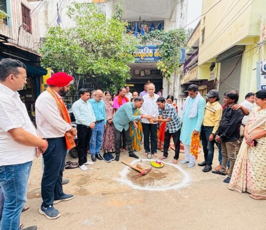 राजनांदगांव : 3 वार्डो में 80 लाख से उपर का होगा विकास कार्य,अलग अलग कार्यक्रम में महापौर ने किया भूमिपूजन…