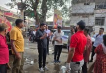 राजनांदगांव : कलेक्टर जितेन्दर यादव ने सुबह किया शहर भ्रमण…