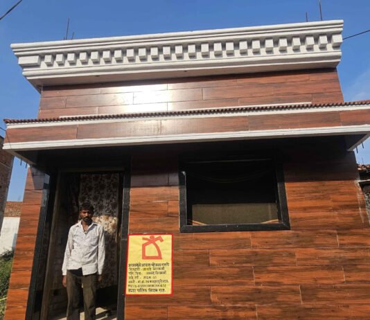 राजनांदगांव : प्रधानमंत्री आवास योजना से बना अशियाना,मजदूर अश्वनी विश्वकर्मा का परिवार स्वयं के आवास में मनायेगे दिवाली…