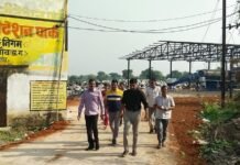 राजनांदगांव : महापौर एवं कलेक्टर ने नवागांव सेनिटेशन पार्क, सिंथेटिक ट्रैक निर्माण हेतु प्रस्तावित स्थल, यातायात नगर में साफ-सफाई कार्य का किया निरीक्षण…
