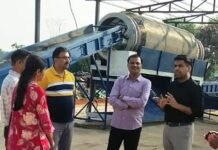 राजनांदगांव : महापौर एवं कलेक्टर ने नवागांव सेनिटेशन पार्क, सिंथेटिक ट्रैक निर्माण हेतु प्रस्तावित स्थल, यातायात नगर में साफ-सफाई कार्य का किया निरीक्षण…