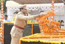 राजनांदगांव : पुलिस स्मृति दिवस पर राजनांदगांव में वीर शहीदों को दी गई श्रद्धांजली…