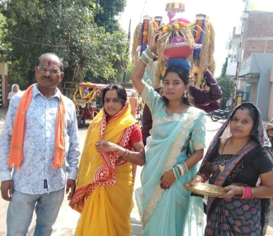 राजनांदगांव : लखोली में भव्य गौरा-गौरी विसर्जन शोभायात्रा निकली…