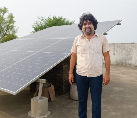 रायुपर : सोलर पैनल लगाकर धनेश ने पर्यावरण संरक्षण की ओर बढ़ाया कदम…