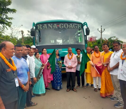 रायपुर : रामलला एवं काशी विश्वनाथ मंदिर के दर्शन के लिए जांजगीर जिले से श्रद्धालुओं का दल रवाना…