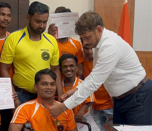 रायपुर : राज्य स्तरीय पैरा स्विमिंग चौम्पियनशिप में कबीरधाम के खिलाड़ियों ने जीते 14 पदक…