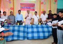 राजनांदगांव:शासकीय पोष्ट मेट्रिक आदिवासी बालक छात्रावास राजनांदगांव में छात्र संघ शपथ ग्रहण समारोह संपन्न…