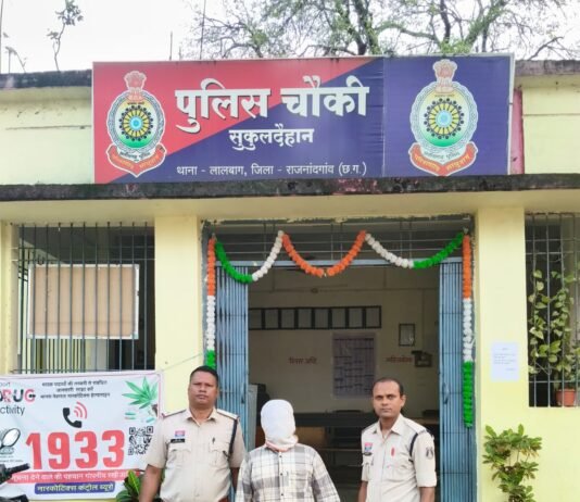 राजनांदगांव : महिला से छेड़छाड़ करने वाला आरोपी जेल भेजा गया…