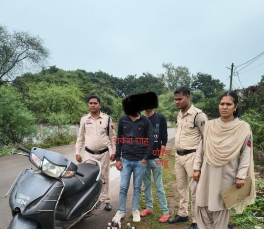 राजनांदगांव: चिखली पुलिस की अवैध शराब बिक्री करने वालों पर सख्त कार्रवाई…