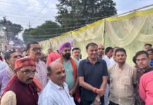 राजनांदगांव:महापौर पहुॅचे मोती तालाब छठ पर्व की दी बधाई…