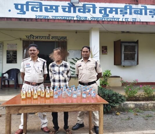 राजनांदगांव: अवैध शराब माफियाओं पर राजनांदगांव पुलिस की धुआंधार कार्रवाई…