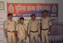 राजनांदगांव :अवैध शराब बिक्री पर डोंगरगांव पुलिस की सख्त कार्रवाई…