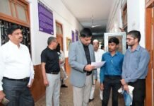 राजनांदगांव:कलेक्टर ने कलेक्टोरेट स्थित कार्यालयों का किया निरीक्षण…