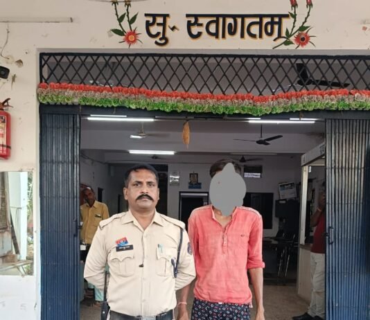 राजनांदगांव:शांति भंग करने वाले बदमाश पर चिखली पुलिस की कार्रवाई…