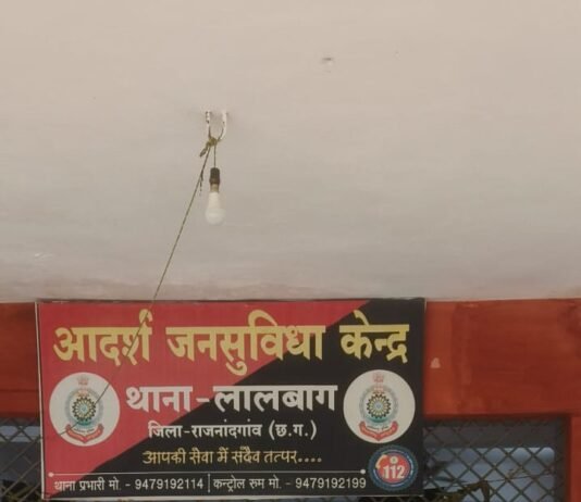 राजनांदगांव : सार्वजनिक स्थान पर धारदार चाकू लहराने वाला युवक गिरफ्तार…