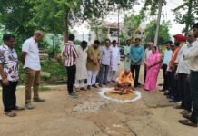 राजनांदगांव : वार्ड नं. 15 में 16.44 लाख एवं वार्ड नं. 19 में 26 लाख के विकास कार्य कराने महापौर ने किया भूमिपूजन…