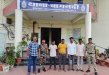 राजनांदगांव:गांव में अशांति फैलाने वाले चार लोगों पर बागनदी पुलिस की सख्त कार्रवाई…