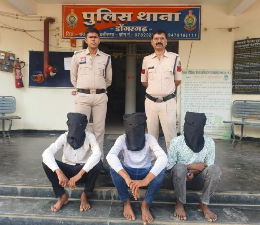 राजनांदगांव: डोंगरगढ़ पुलिस की सख्त कार्यवाही…