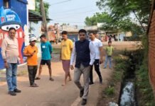राजनांदगांव:ममता नगर में नाली की नियमित सफाई के दिए निर्देश…