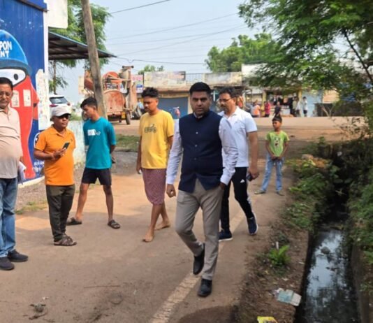 राजनांदगांव:ममता नगर में नाली की नियमित सफाई के दिए निर्देश…