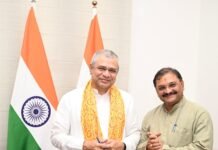 राजनंदगांव:डोंगरगढ़ से गोंदिया चौथी लाइन परियोजना को स्वीकृति सांसद पाण्डेय…