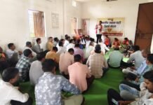 राजनांदगांव:प्रधानमंत्री नरेंद्र मोदी के रायपुर आगमन को लेकर तिलई मंडल में तैयारी बैठक सम्पन्न…