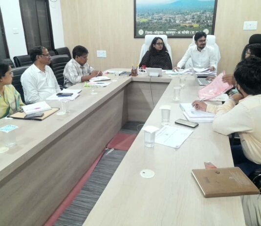 मोहला:कलेक्टर प्रजापति ने वन विभाग की ली बैठक…