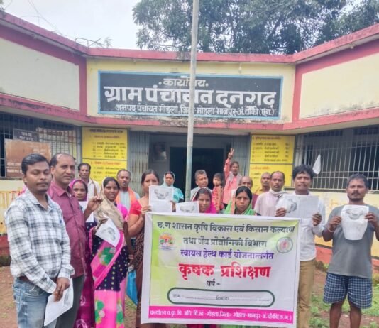 मोहला:संतुलित उर्वरक प्रयोग से बढ़ेगी उपज बनी रहेगी मृदा स्वास्थ्य…