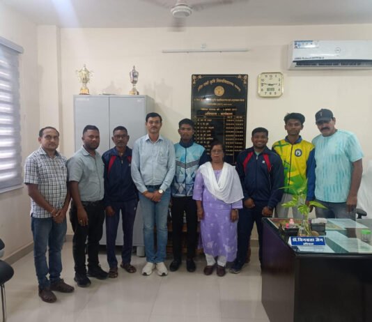 राजनांदगांव:पं.शिवकुमार शास्त्री कृषि महाविद्यालय एवं अनुसंधान केंद्र सुरगी के छात्रों का कबड्डी में चयन…