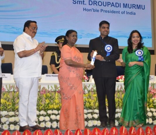 राजनांदगांव: दो राष्ट्रीय सम्मान से देश में बढ़ा राजनांदगांव का गौरव…