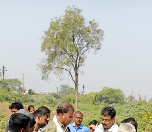 राजनांदगांव: महापौर ने एसटीपी निर्माण के लिए मोहारा पुलिया के पास स्थल का लिया जायजा…