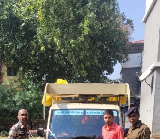 भूखे-प्यासे भैंसों को क्रूरता से ले जा रहा युवक गिरफ्तार, वाहन और 2 भैंसा जब्त…