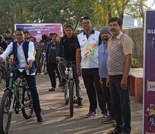 राजनांदगांव : स्वास्थ्य जागरूकता के लिए ‘फिट इंडिया संडे साइकिल रैली’ का आयोजन…