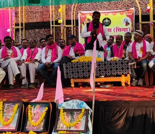 राजनांदगांव: भगवान सहस्त्रबाहु जयंती समारोह में विधायक भोलाराम साहू हुए शामिल…