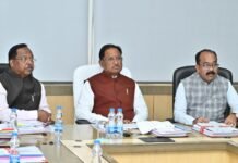 रायपुर : मुख्यमंत्री की अध्यक्षता में छत्तीसगढ़ सिंचाई परियोजना मंडल की 33वीं बैठक संपन्न…