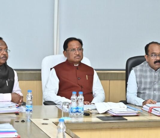 रायपुर : मुख्यमंत्री की अध्यक्षता में छत्तीसगढ़ सिंचाई परियोजना मंडल की 33वीं बैठक संपन्न…