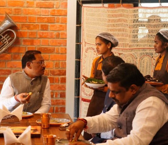 रायपुर : मुख्यमंत्री विष्णु देव साय ने पंडुम कैफे का किया शुभारंभ…