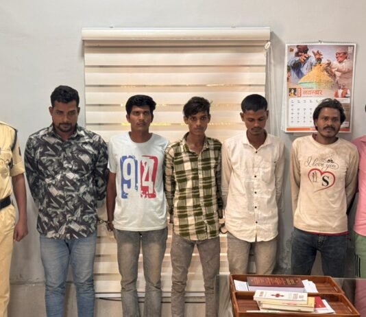 VISION TIMES : प्रतिबंधित नशीली कैप्सूल का परिवहन करते 6 आरोपी गिरफ्तार…