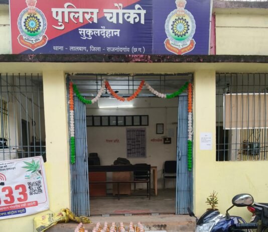 राजनांदगांव: अवैध अंग्रेजी शराब ले जा रहा जुपिटर स्कूटी चालक वाहन छोड़कर फरार 36 पौवा शराब जब्त…