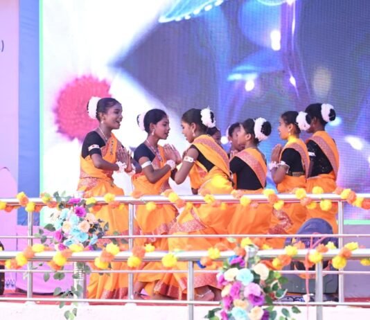 मोहला:मिनी स्टेडियम मोहला में आयोजित हुआ जिला स्तरीय राज्योत्सव कार्यक्रम…